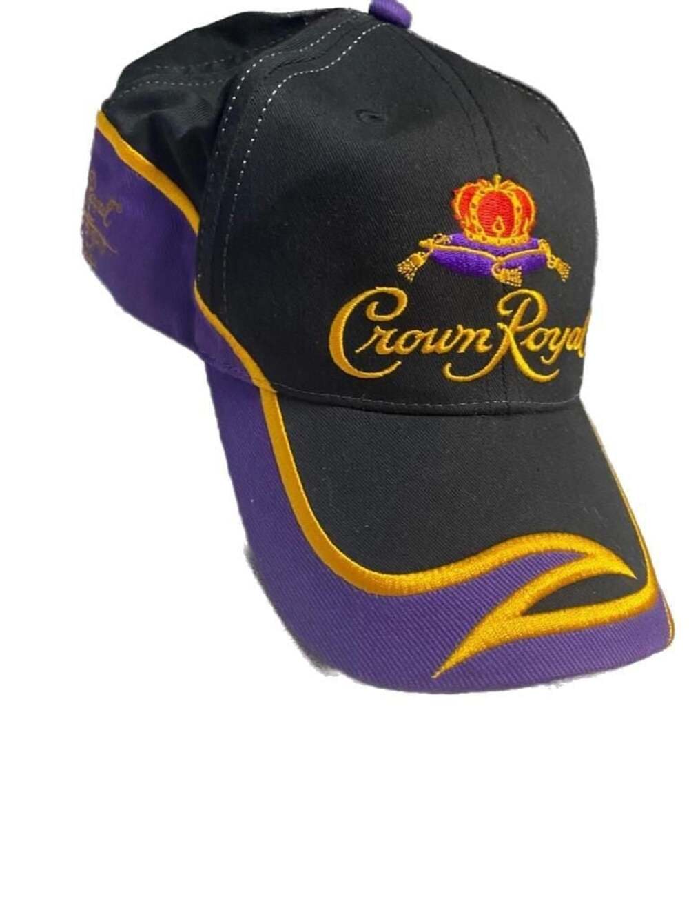 Crown Royal Championship Racing Embroidered Mesh Strapback Hat